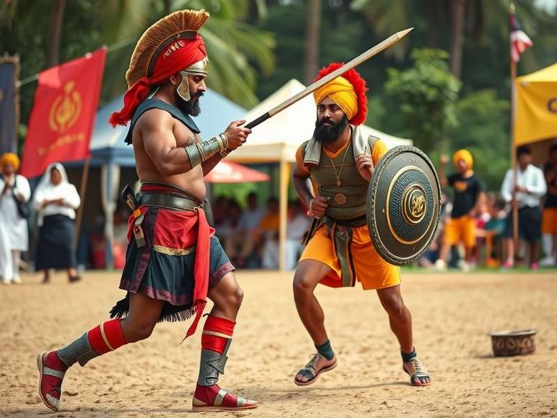 Sikh Gladiator King Community Event