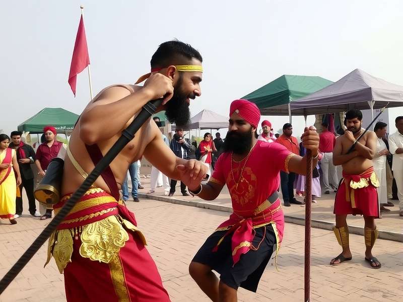 Historical Elements in Sikh Gladiator King